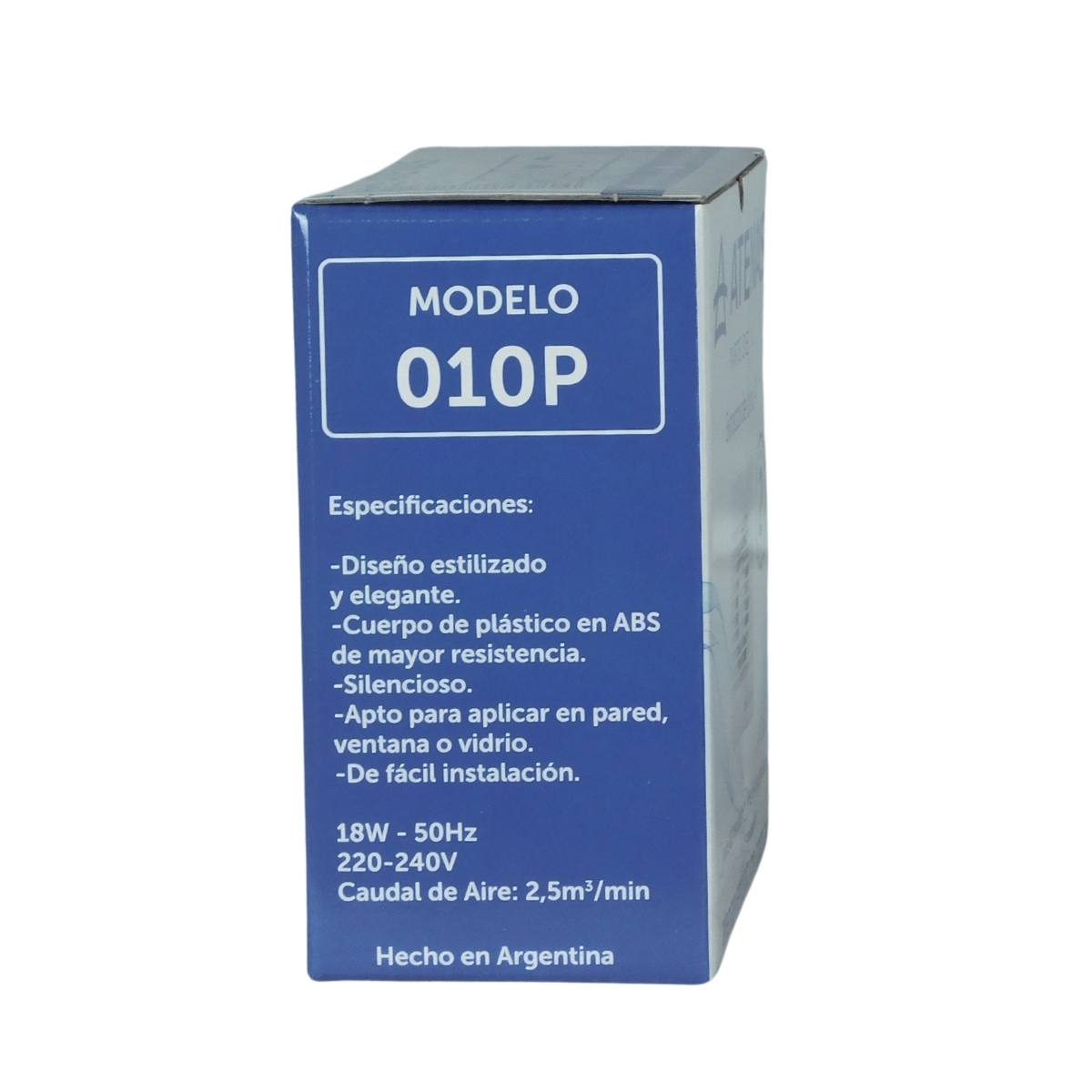 Extractor De Baño Blanco 4" Atenas 010P - Pireo