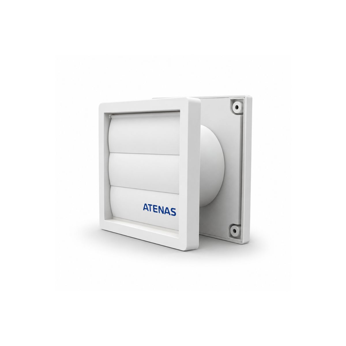 Extractor De Baño Blanco 4" Con Persiana Móvil 18 Watts Potenciado 010P-PM10P - Pireo