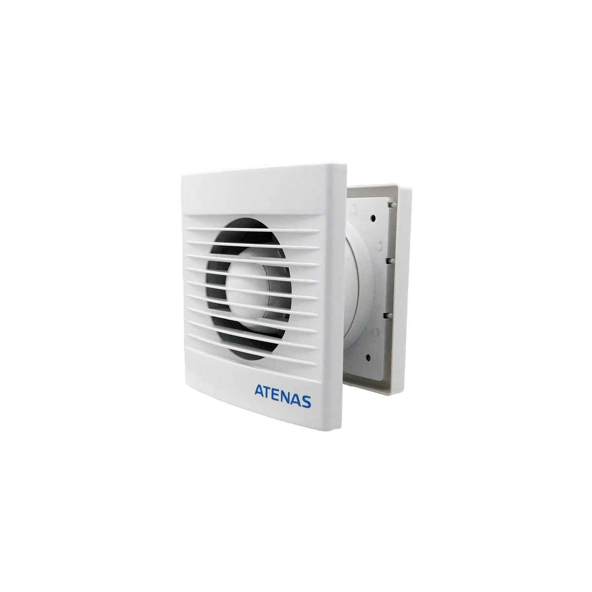 Extractor De Baño Blanco 4" Con Persiana Móvil Atenas 010P-PM10P - Pireo