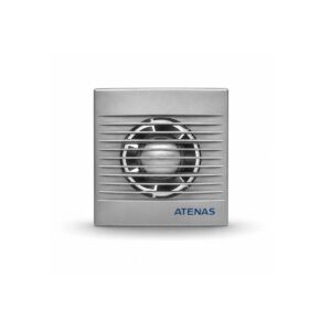 Extractor De Baño Frente Metalizado 5" 18 Watts Potenciado 012PM - Pireo