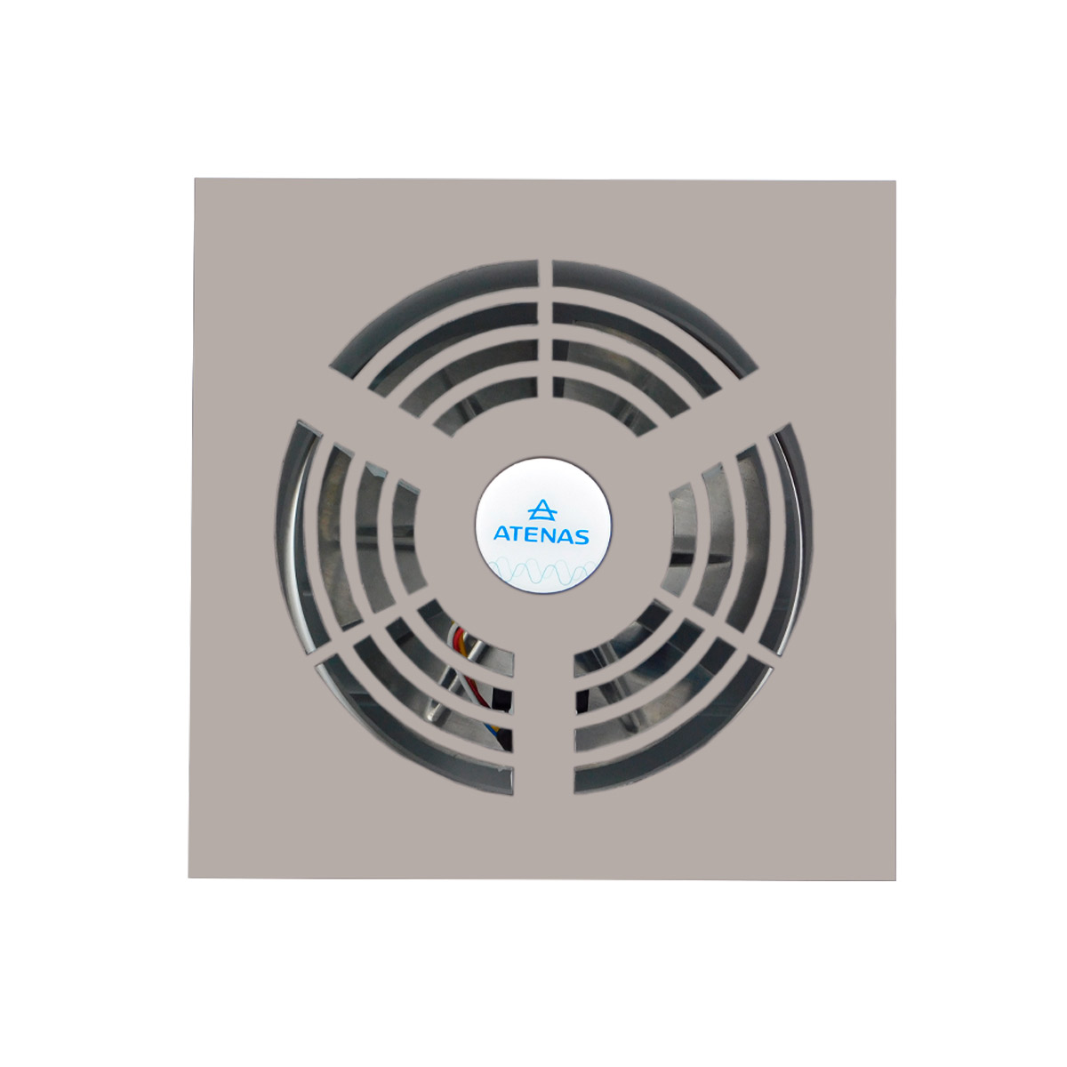 Extractor De Cocina Frente Acero Cuerpo ABS 20 CM Atenas 020PRAP15