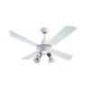 Ventilador De Techo Metálico Blanco Con Araña 2 Luces Móvil Atenas 00B-62-2 - Pireo Ventilador De Techo Metálico Blanco Con Araña 2 Luces Móvil Atenas 00B-62-2 - Pireo