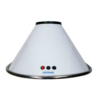 Campana De Cocina Blanca Motor Doble Turbina 70 CM Atenas 281-70FLB - Pireo