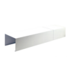 Cubre Caño Blanco Recto 150 CM Atenas CCR150B - Pireo
