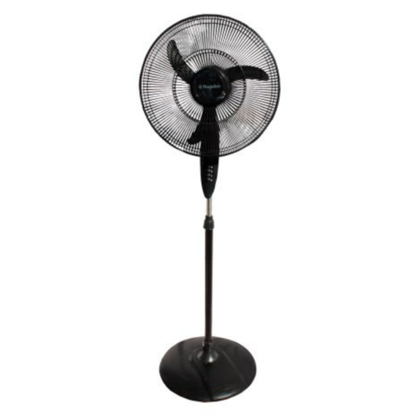 Ventilador de Pie Negro Con Botonera Oscilante 20" Magiclick V1108N - Pireo