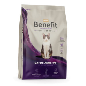 Alimento Gatos Adultos Con Taurina 3 KG Benefit 109010DM - Pireo