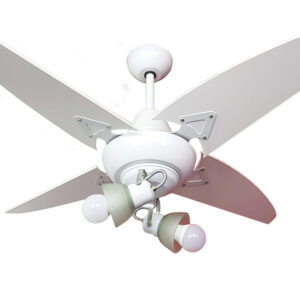 Ventilador De Techo Blanco Con 2 Luces Móvil Atenas 111-62-2 - Pireo
