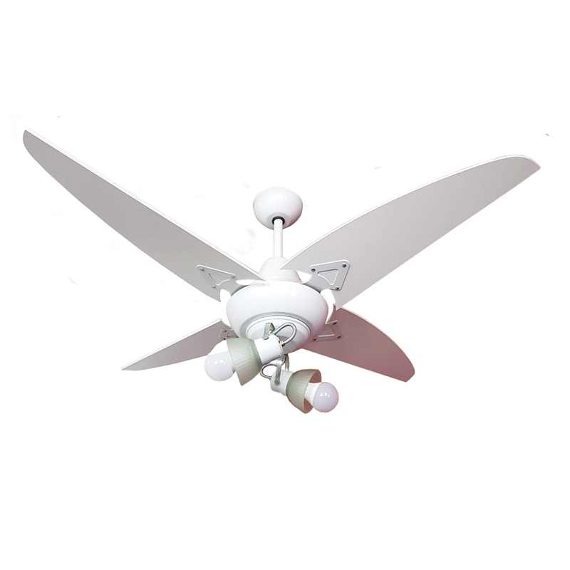 Ventilador De Techo Blanco Con 2 Luces Móvil Atenas 111-62-2 - Pireo