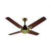 Ventilador De Techo Madera Caoba Roble Dorado 85w Atenas 133 - Pireo
