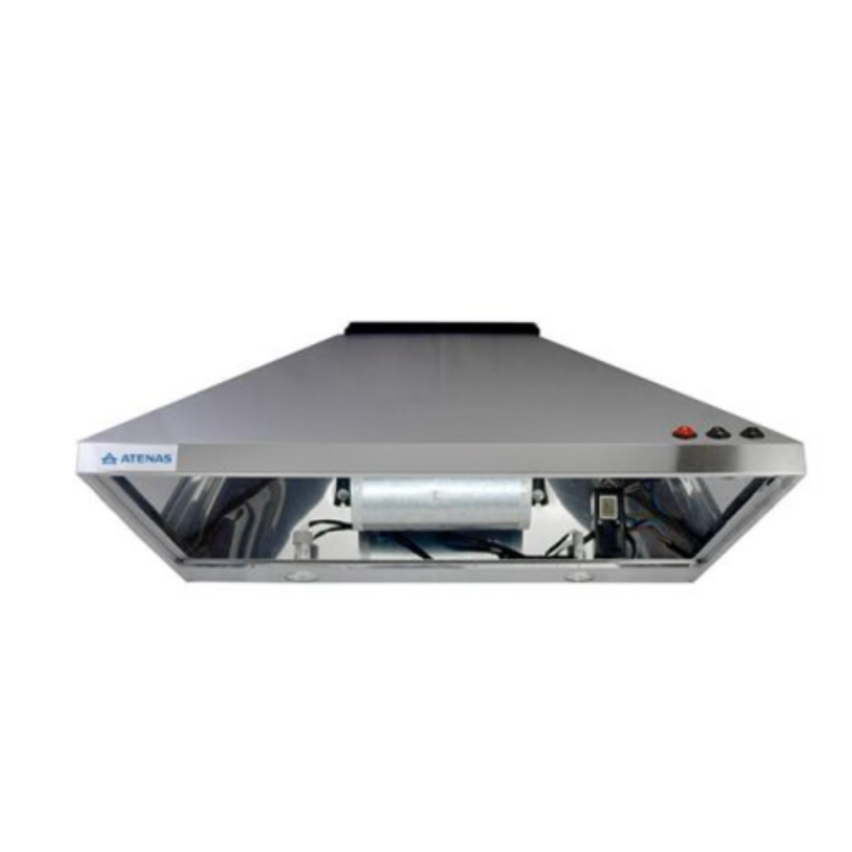 Campana De Cocina Acero Motor Doble Turbina 70 CM Atenas 295-70FLA - Pireo