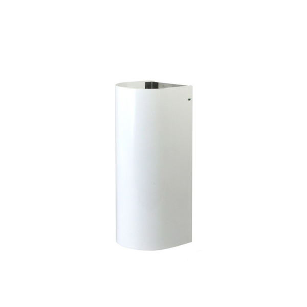 Cubre Caño Blanco Cónico 50 CM Atenas CCC50B - Pireo
