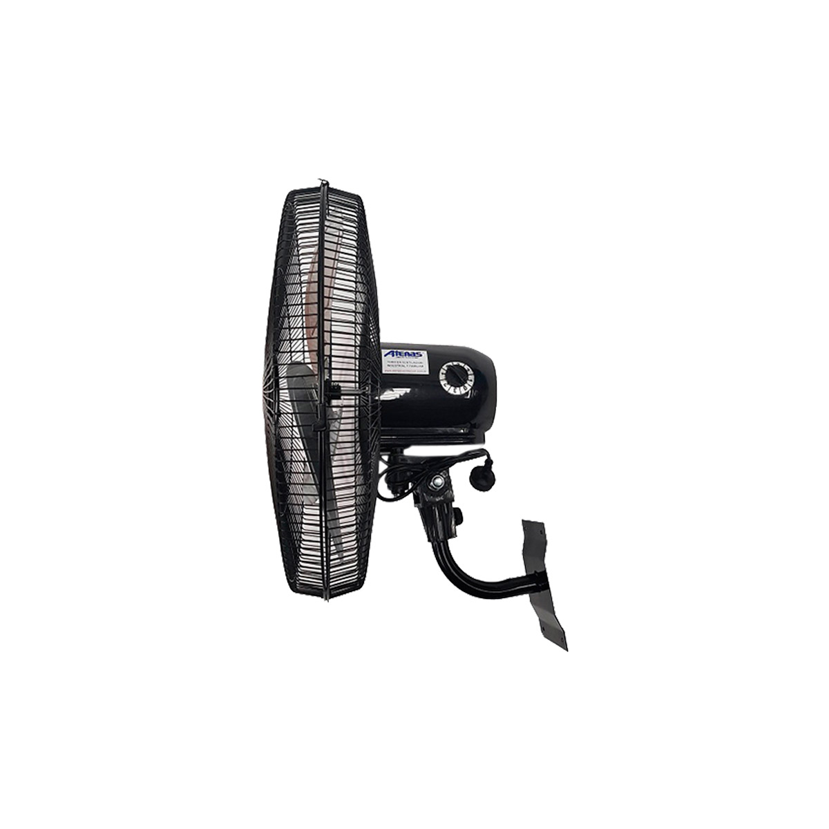 Ventilador De Pared Negro Metálico 20" Atenas 20M - Pireo Ventilador De Pared Negro Metálico 20" Atenas 20M - Pireo