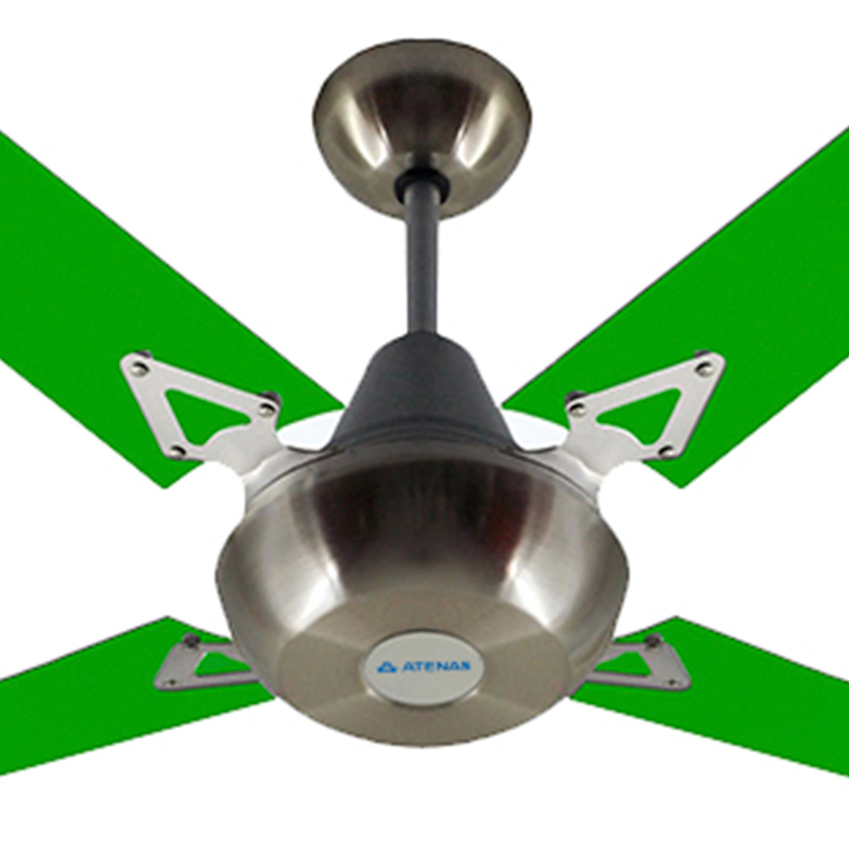 Ventilador De Techo Aspas Acrílicas Verdes 85w Atenas 230V - Pireo
