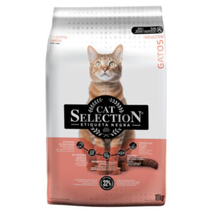 Alimento Gatos Adultos 10 KG Cat Selection Etiqueta Negra 23102DM - Pireo