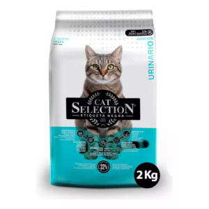 Alimento Gatos Adultos Urinario 2 KG Cat Selection Etiqueta Negra 23109DM - Pireo