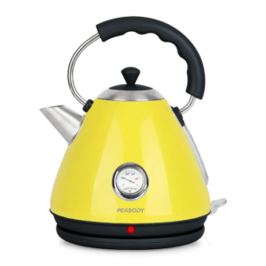 Pava Eléctrica Vintage Color Amarillo Peabody PE-KV8213-A - Pireo
