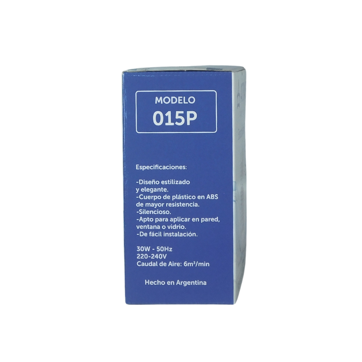 Extractor De Baño Frente Acero Pintado Blanco 6" Atenas 015PAB - Pireo
