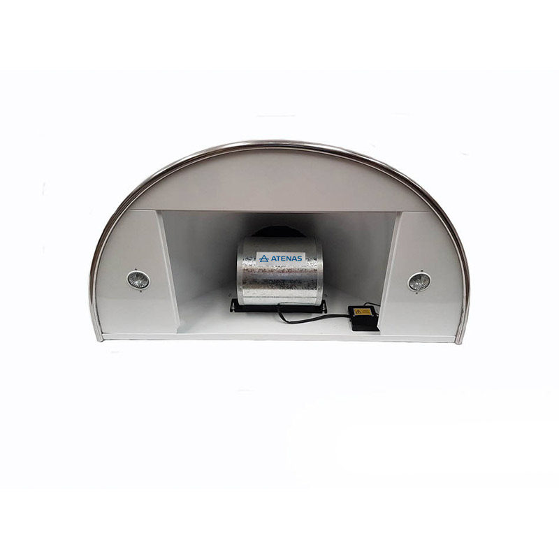 Campana De Cocina Blanca Con Motor 90 CM Atenas 281-90FLB - Pireo