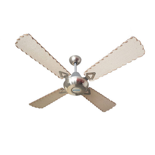 Ventilador De Techo Palas De Rattan Natural Atenas 300 - Pireo