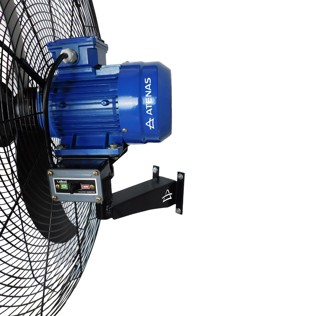 Ventilador Industrial De Pared Fijo Con Motor Normalizado 30" Atenas 30MTF - Pireo
