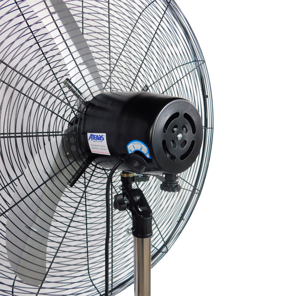 Ventilador De Pie Industrial Monofásico 31" Atenas 31P