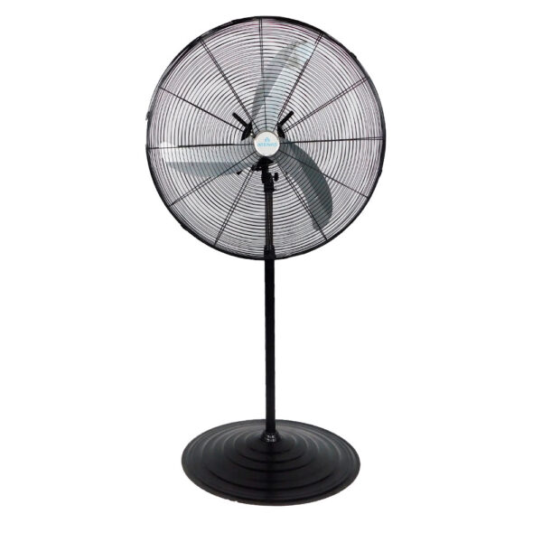 Ventilador De Pie Industrial Monofásico 31" Atenas 31P