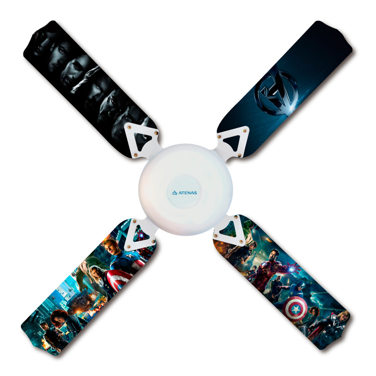 Ventilador De Techo De "Los Vengadores" Atenas 3HEROES - Pireo