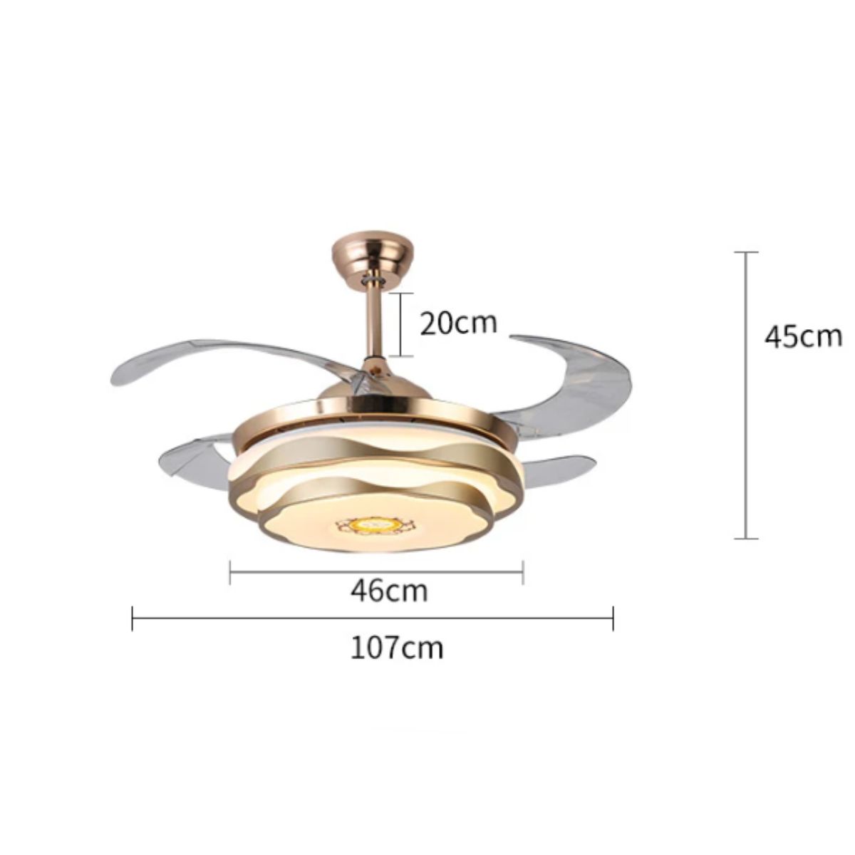 Ventilador De Techo Reversible 6 Velocidades Con Control Atenas JY42-5006 - Pireo Ventilador De Techo Reversible 6 Velocidades Con Control Atenas JY42-5006 - Pireo