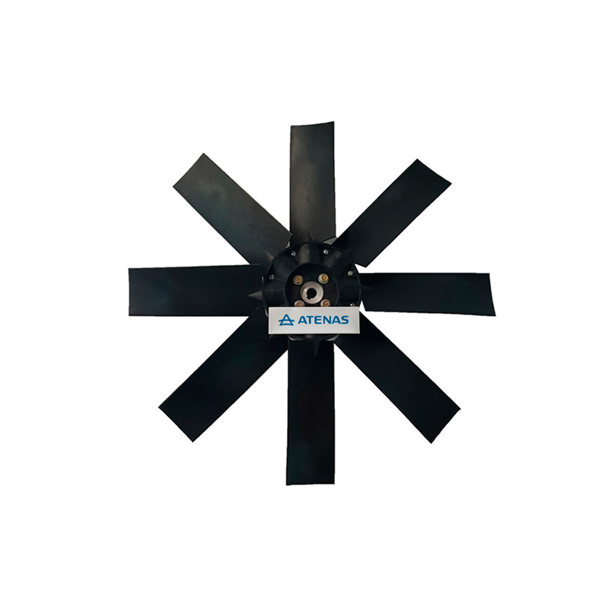 Pala Axial Plástica 500 mm. Eje 14 mm. 8 Palas 45° Reversible Atenas EXPALP5045 - Pireo