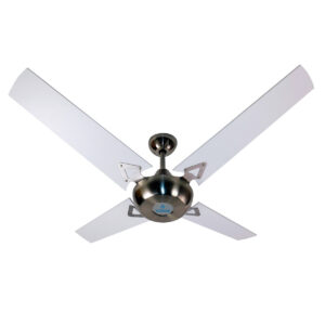 Ventilador De Techo Madera Vintage Blanco Atenas 500 - Pireo