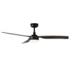 Ventilador De Techo Aspas Símil Madera Negra Con Luz 18 W Laftdren 530B - Pireo Ventilador De Techo Aspas Símil Madera Negra Con Luz 18 W Laftdren 530B - Pireo