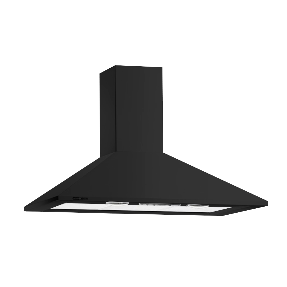 Campana De Cocina 60 CM Negra Prima Motor 125 W Spar 5941-408 - Pireo