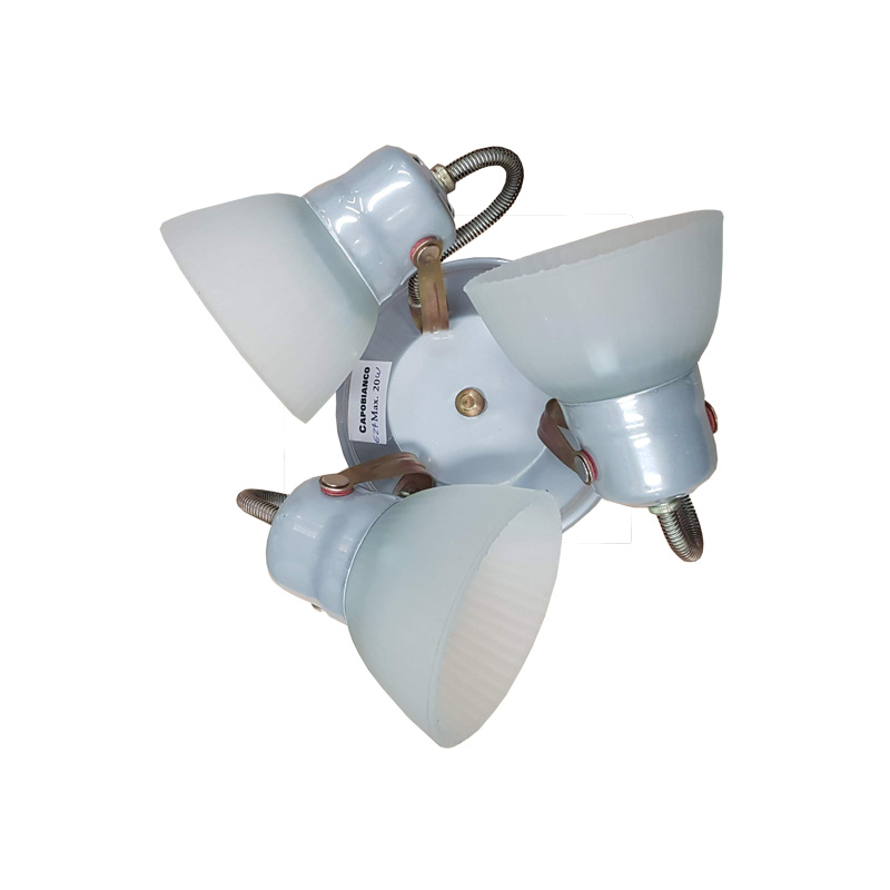 Araña Móvil De 3 Luces Aluminio Capobianco 68-3 - Pireo