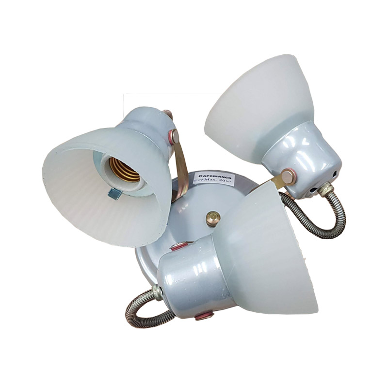 Araña Móvil De 3 Luces Aluminio Capobianco 68-3 - Pireo