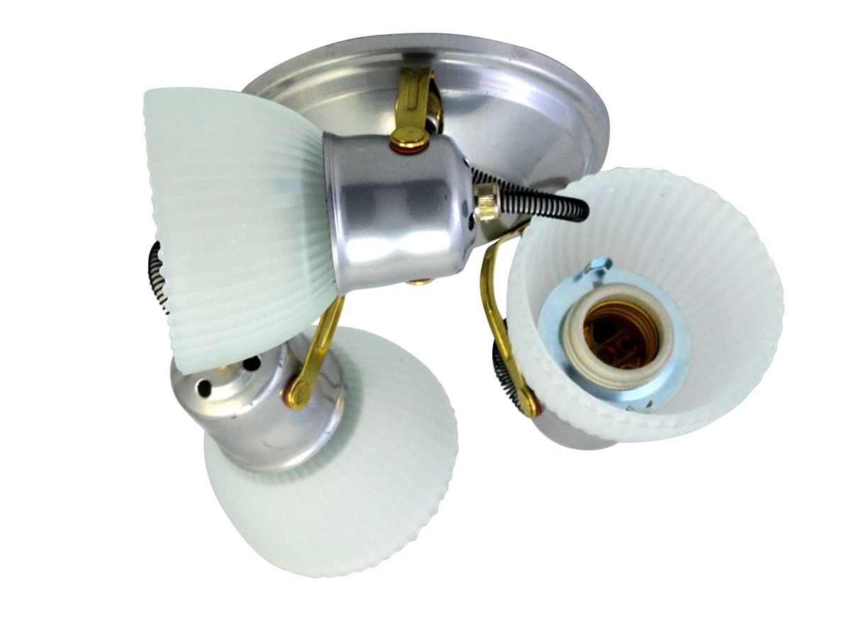 Araña Móvil De 3 Luces Aluminio Capobianco 68-3 - Pireo