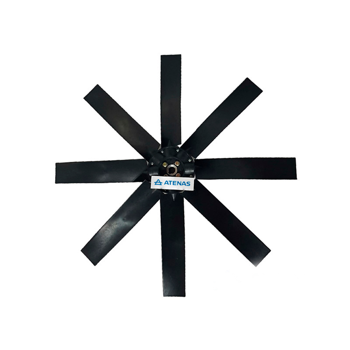 Pala Axial Plástica 700 mm. Eje 19 mm. 8 Palas 45° Atenas EXPALP7045 - Pireo