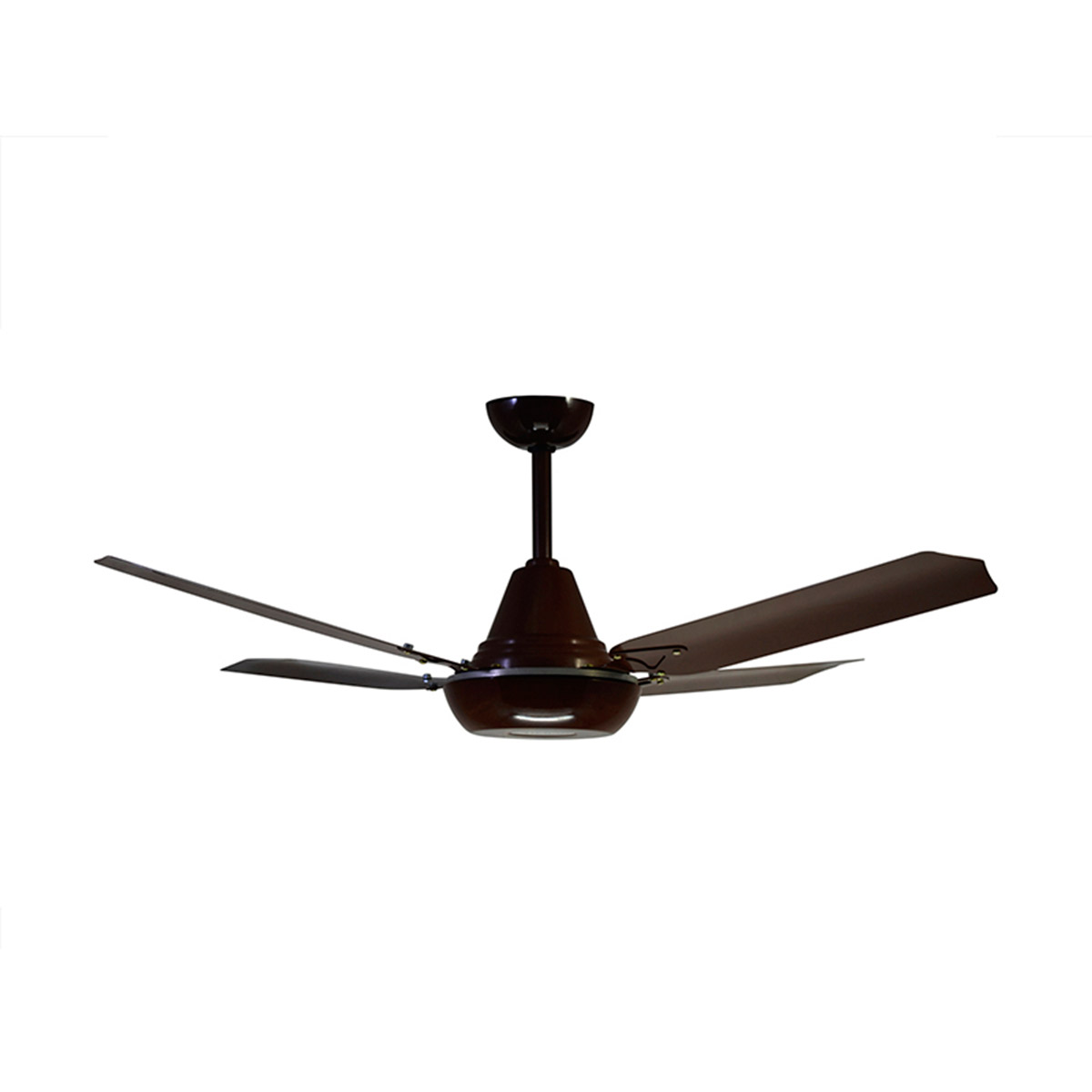 Ventilador De Techo Metálico Marrón Con Porta Pala Atenas 777 - Pireo