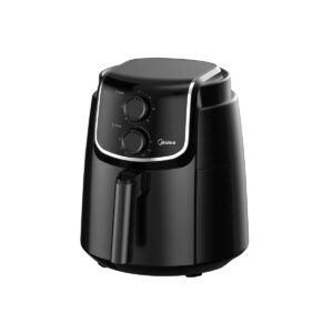 Freidora De Aire Mecanica Negra 4 LTS Potencia 1375 W Midea AF-M140BAR1 - Pireo