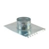 Base Para Extractor Eólico Chapa Galvanizada 15.2" Atenas BA15 - Pireo