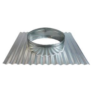 Base Para Extractor Eólico Chapa Galvanizada 24" Atenas BA24 - Pireo