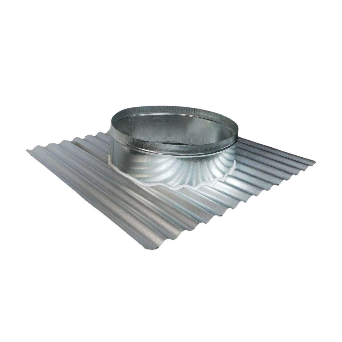 Base Para Extractor Eólico Chapa Galvanizada 30" Atenas BA30 - Pireo