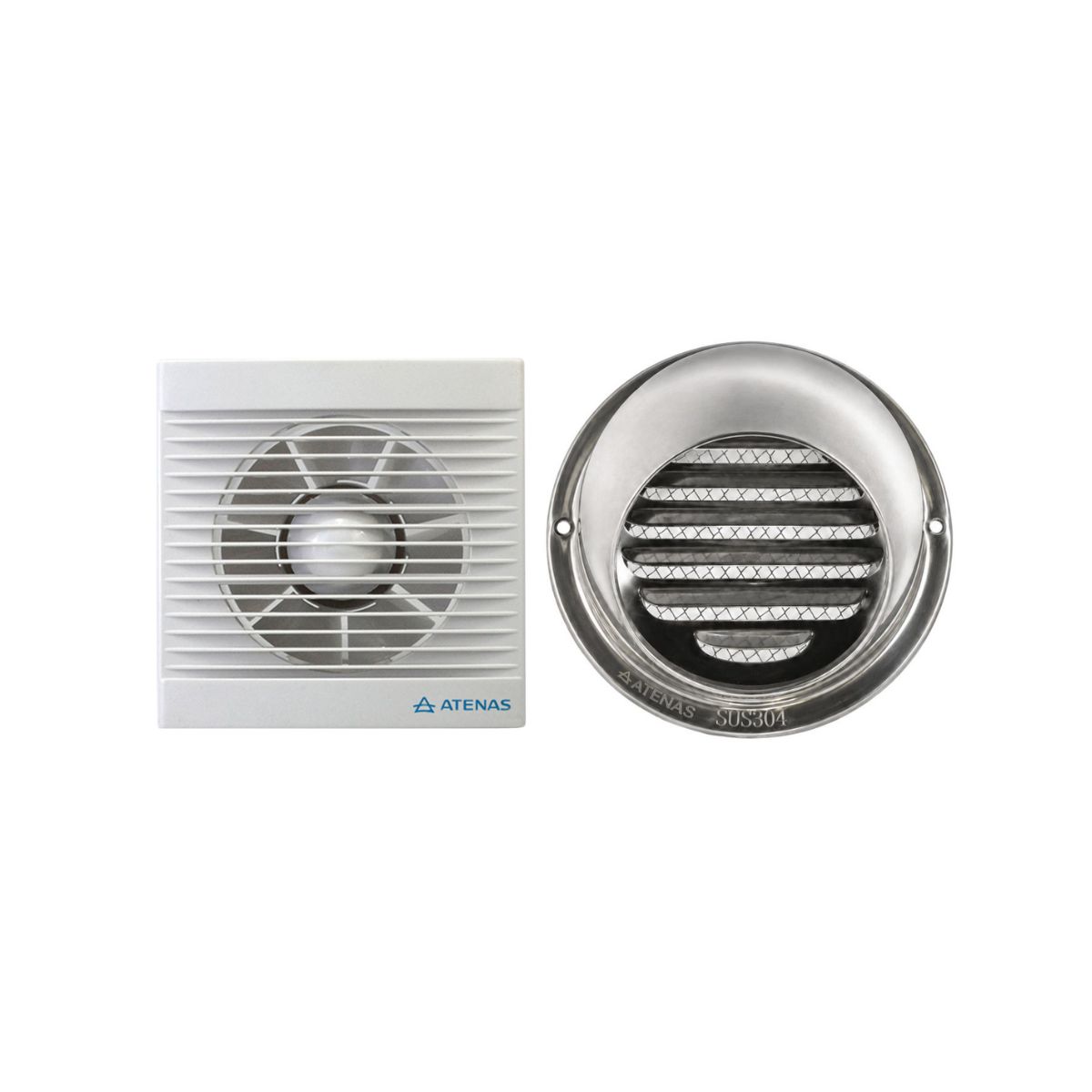 Extractor de Baño 6″ Con Rejilla Fija de Acero Inoxidable 015P-RF15A - Pireo