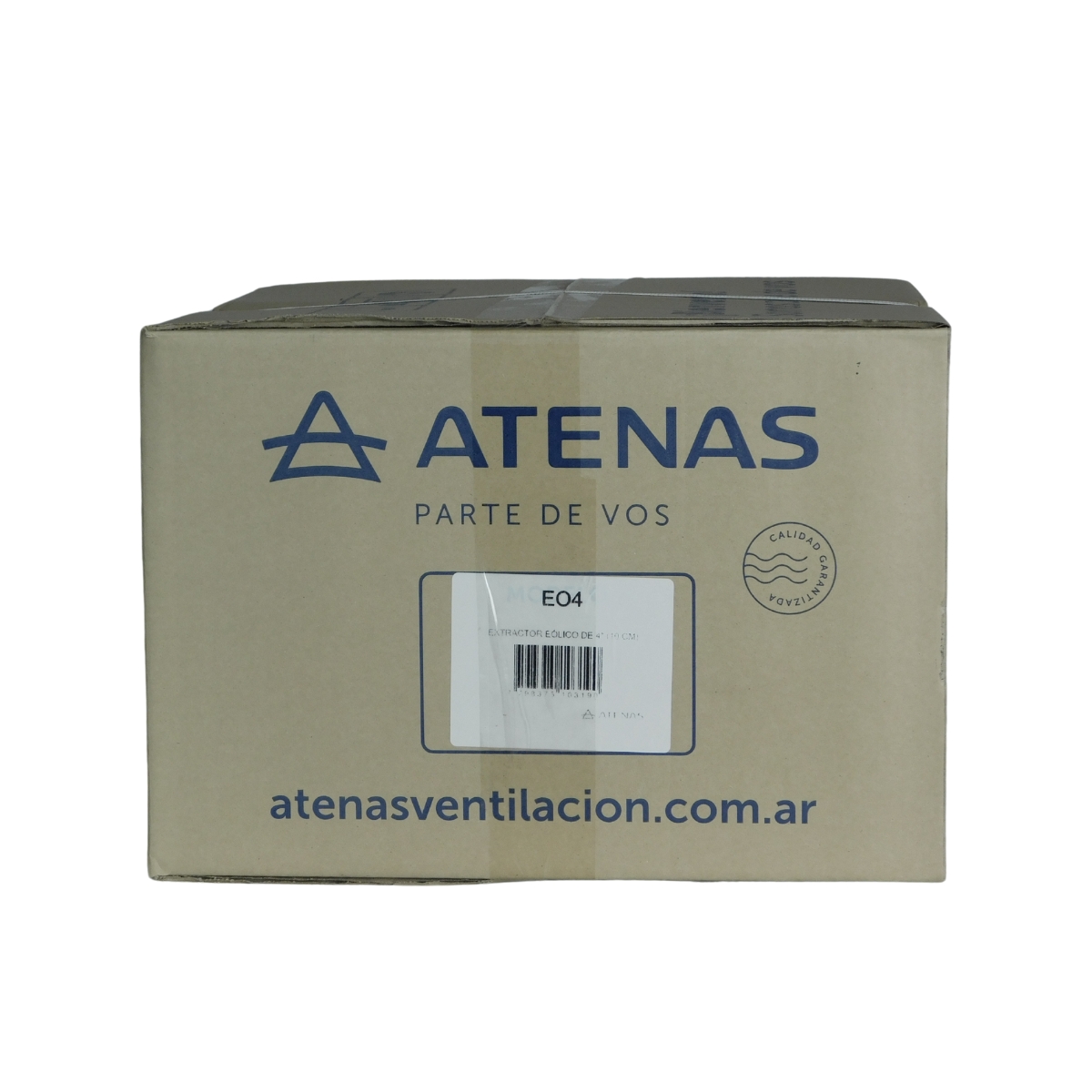 Extractor Eólico Chapa Galvanizada 4" Atenas EO4 - Pireo