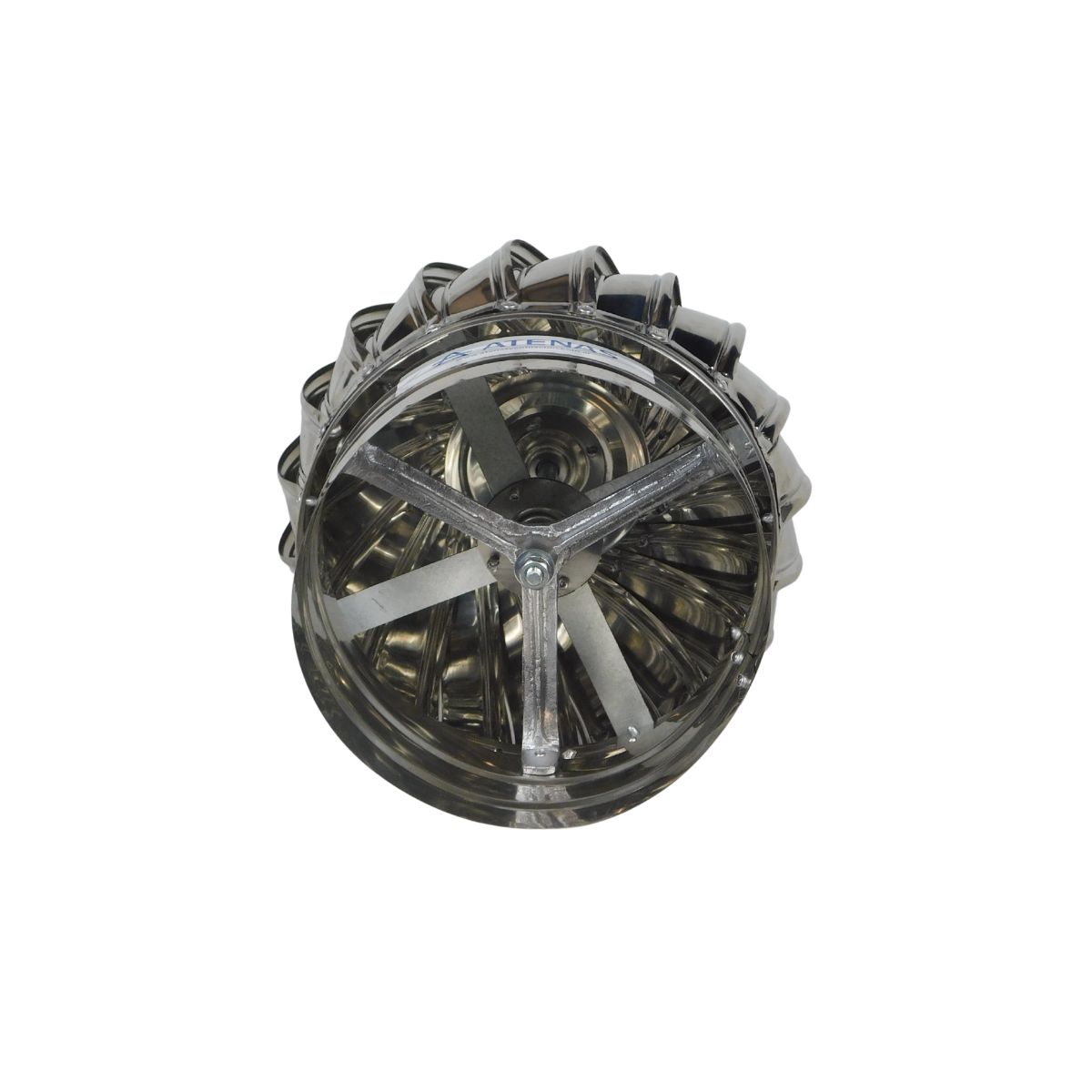 Extractor Eólico de 8" (20 cm) Acero Inoxidable EO8AISI - Pireo