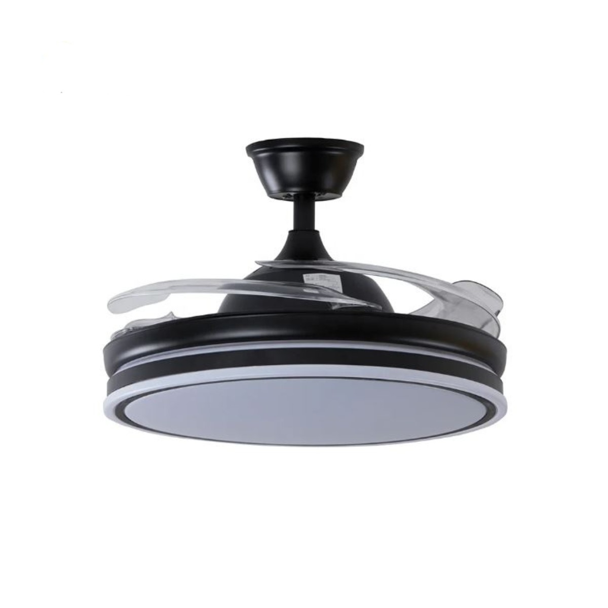 Ventilador De Techo Retráctil Negro Con Control Remoto Atenas JY42-5004 - Pireo