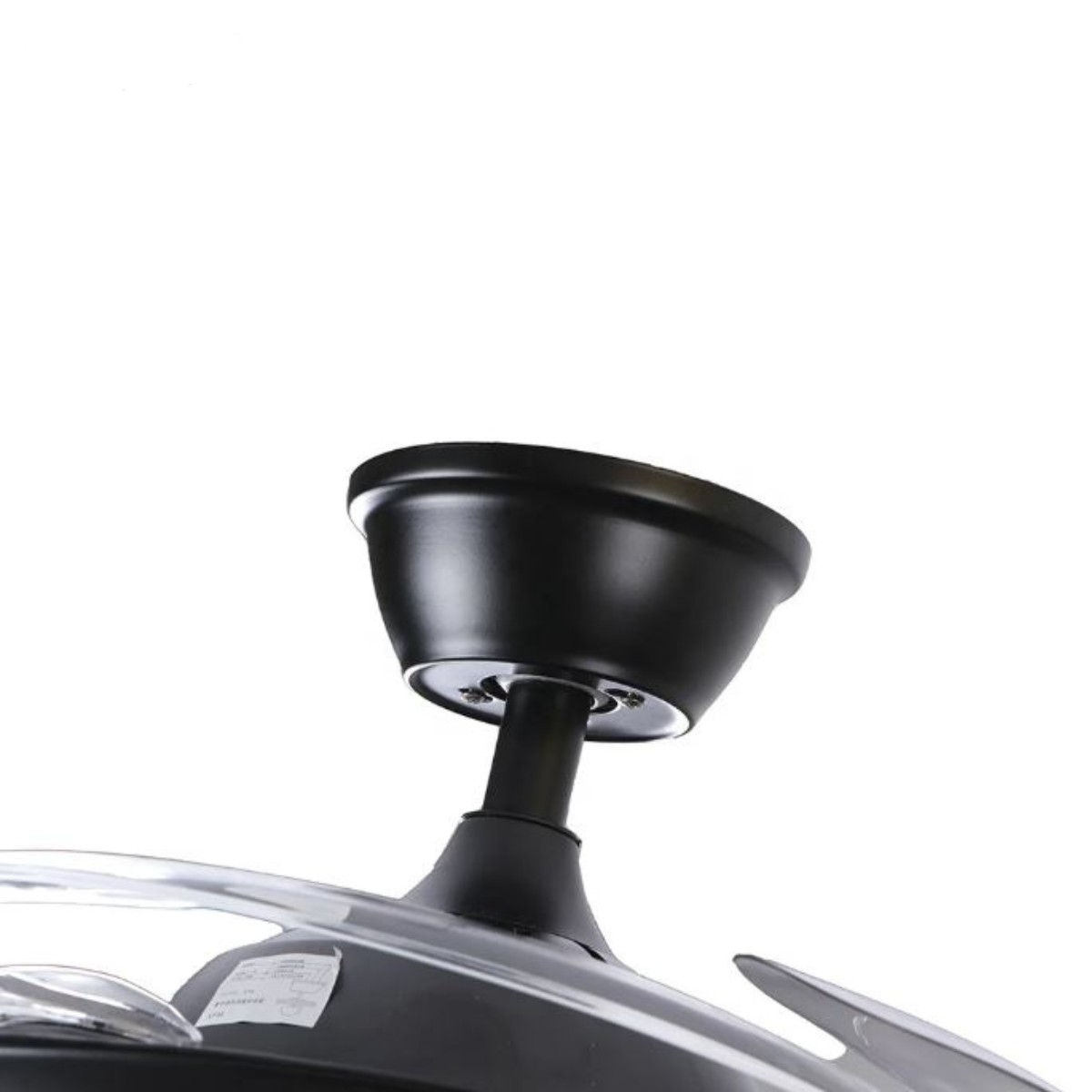 Ventilador De Techo Retráctil Negro Con Control Remoto Atenas JY42-5004 - Pireo