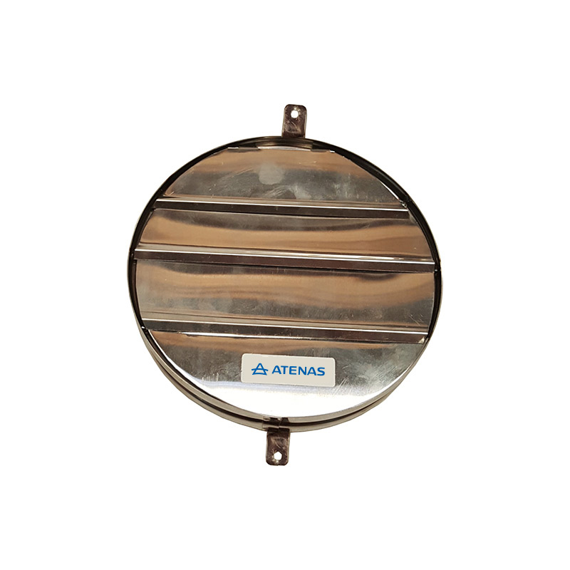 Persiana Móvil Acero Inoxidable Redonda 15 CM Atenas PM15A - Pireo