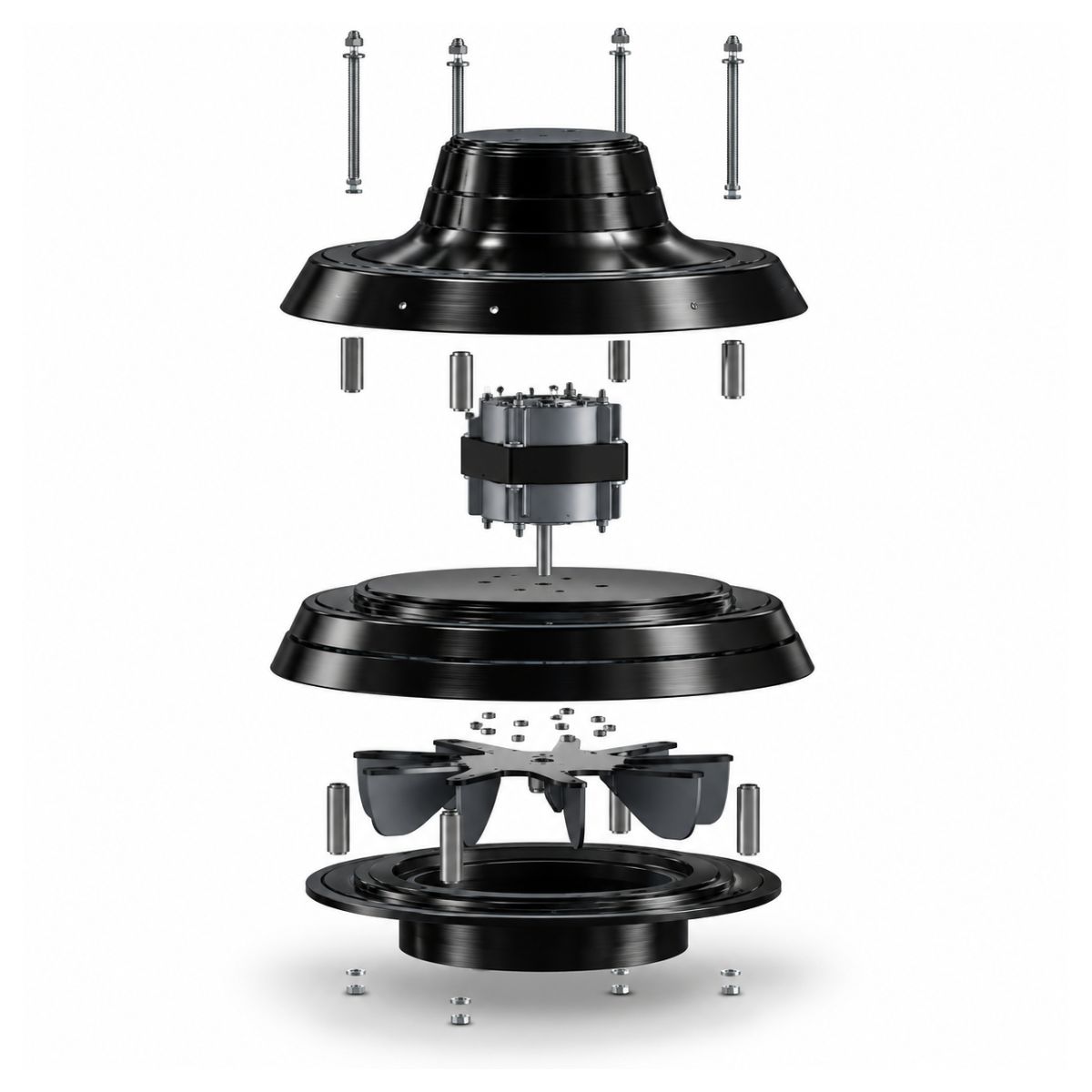Extractor Parrillero 10 Pulgadas Motor WEG M25 - Pireo