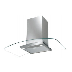 Campana De Cocina 90 CM Ray Acero Con Vidrio Spar 6306-710 - Pireo