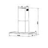 Campana De Cocina Recta Soft 60 CM Spar 1760-000 - Pireo